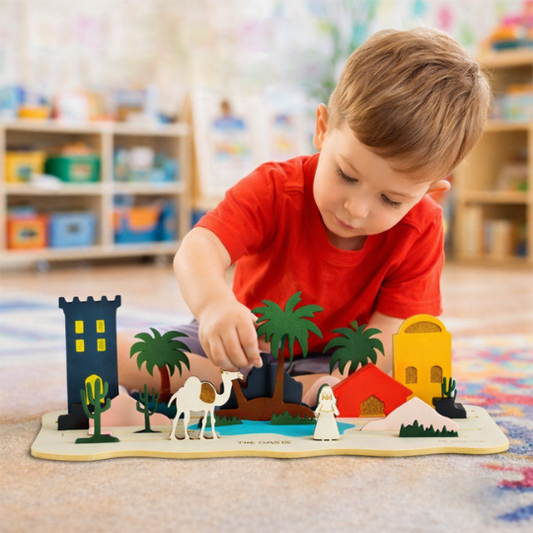 The Oasis 22 Pieces 3D Theme Story Board