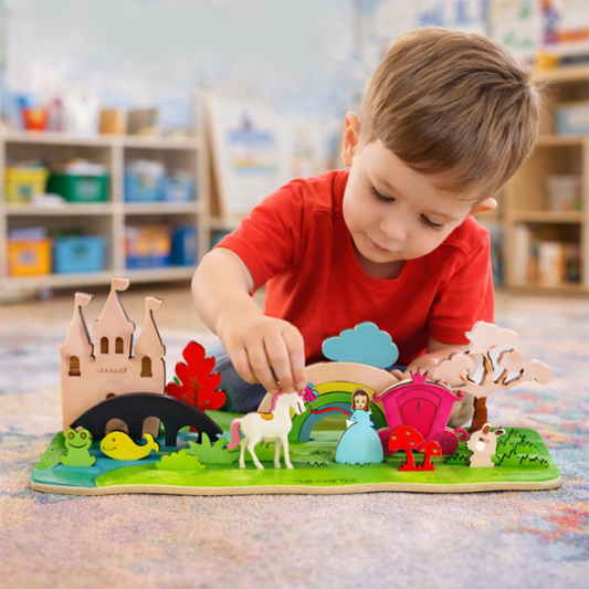 The Castle 22 Pieces 3D Theme Story Board