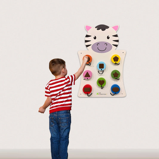 Zebra Activity Wall Panel