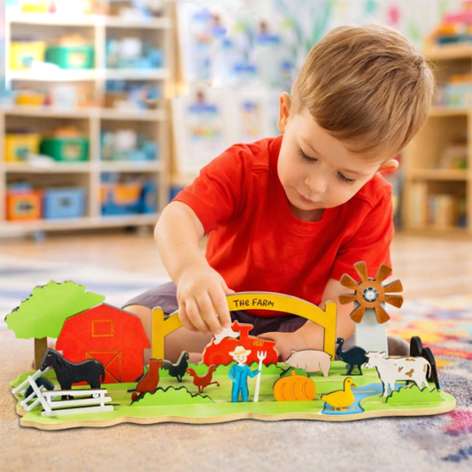 The Farm 22 Pieces 3D Theme Story Board