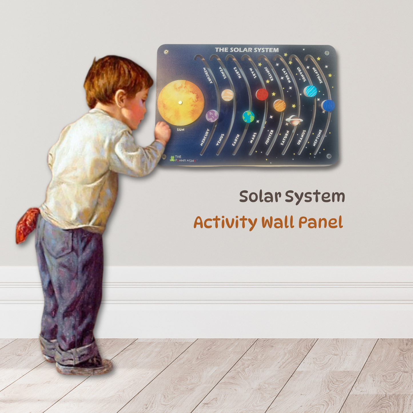 Solar System Activity Wall Panel