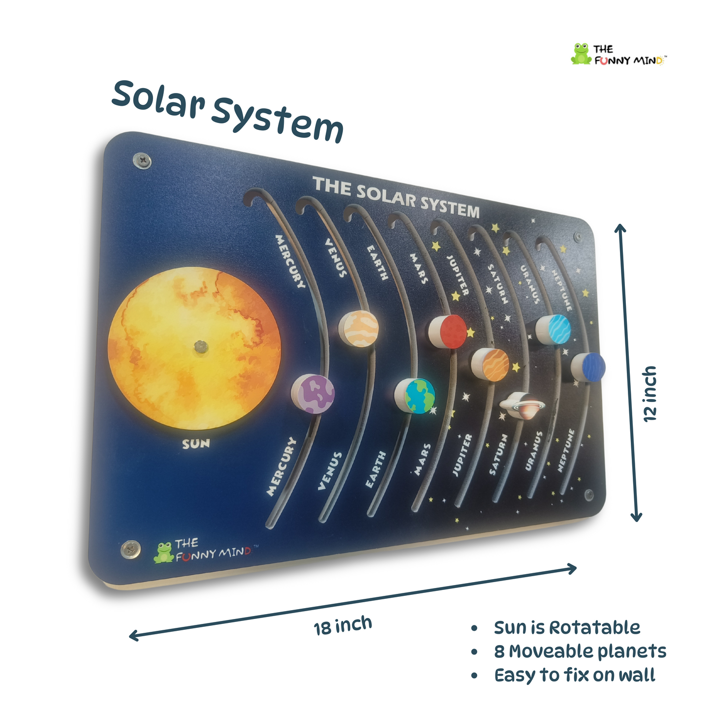 Solar System Activity Wall Panel