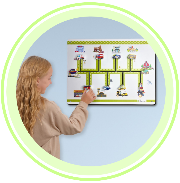 Transport Hub Activity Wall Panel