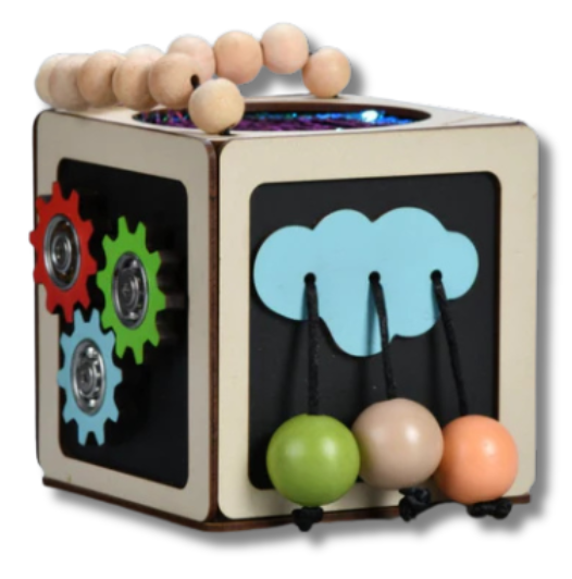 4" Activity Busy Cube