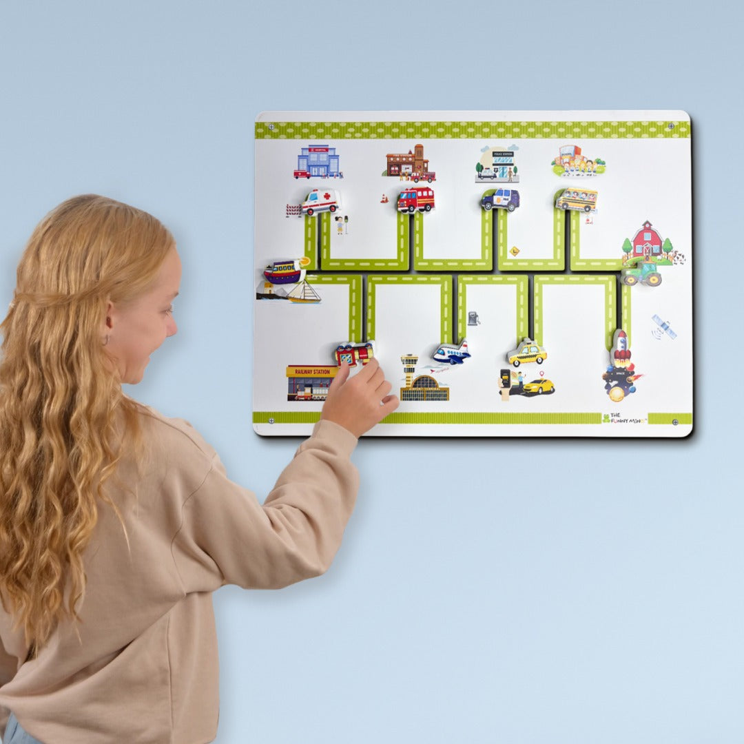 Transport Hub Activity Wall Panel