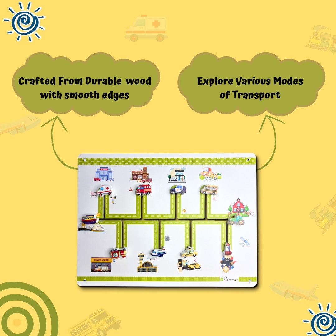 Transport Hub Activity Wall Panel