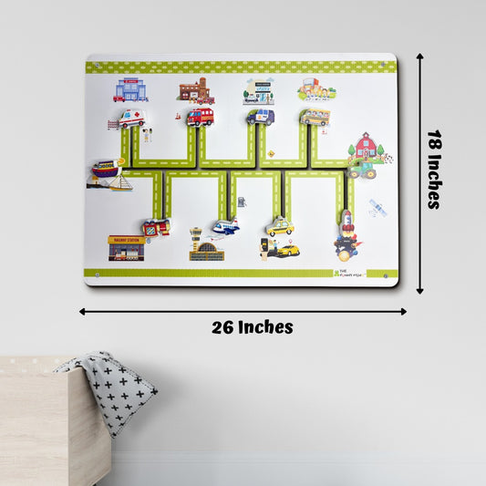 Transport Hub Activity Wall Panel