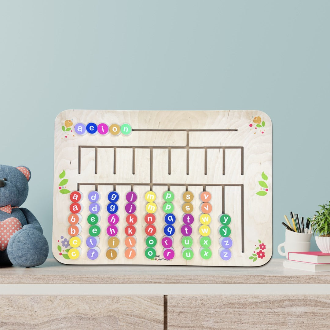 Montessori Classroom English Alphabet Wall Activity Board
