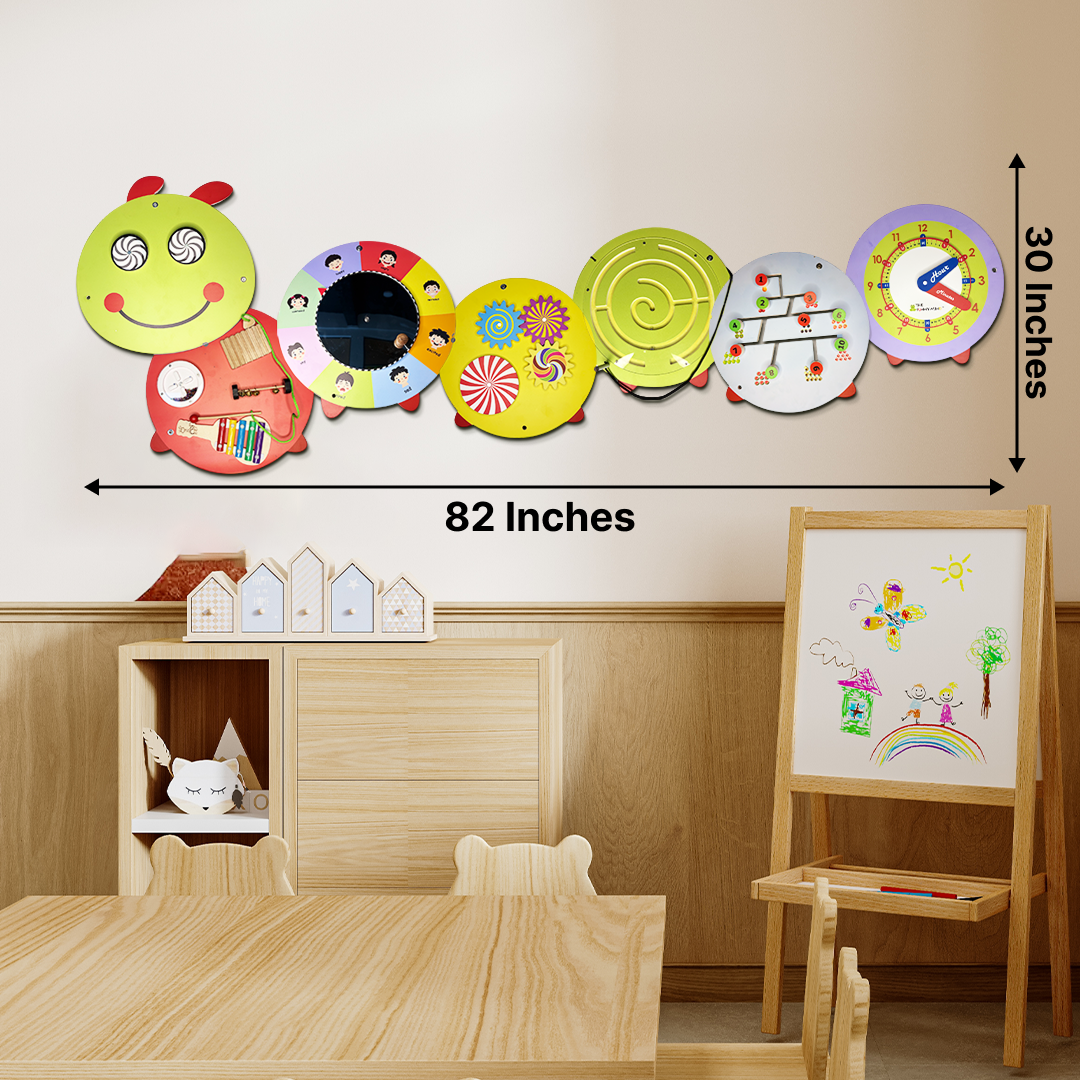 Caterpillar Activity Wall Panel