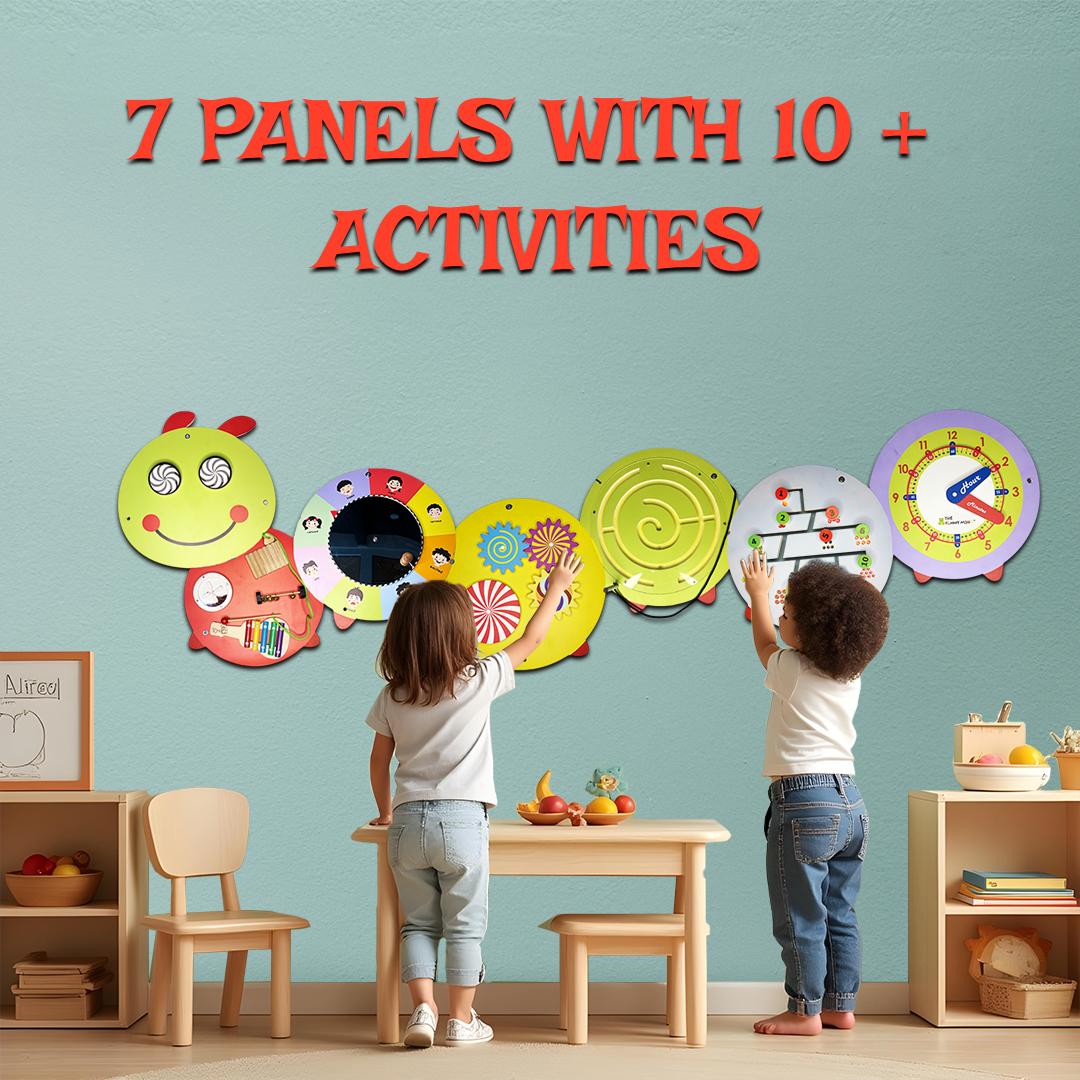 Caterpillar Activity Wall Panel