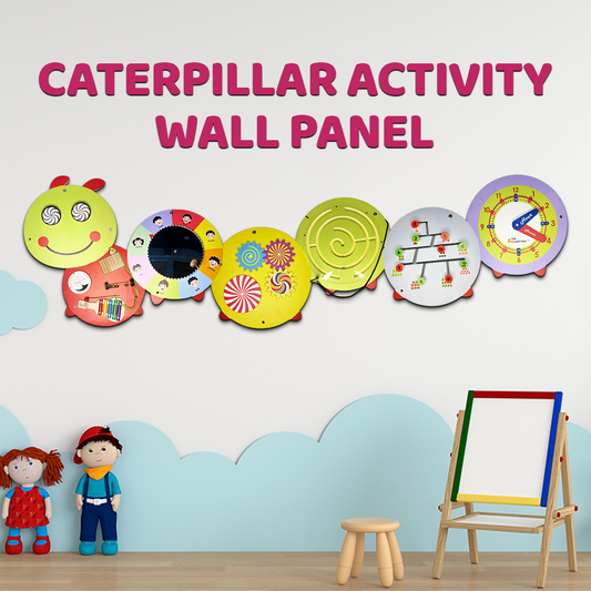 Caterpillar Activity Wall Panel