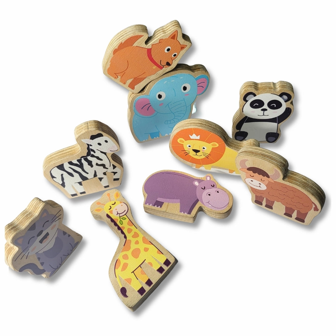 Animal Stacking Toy Set of 9