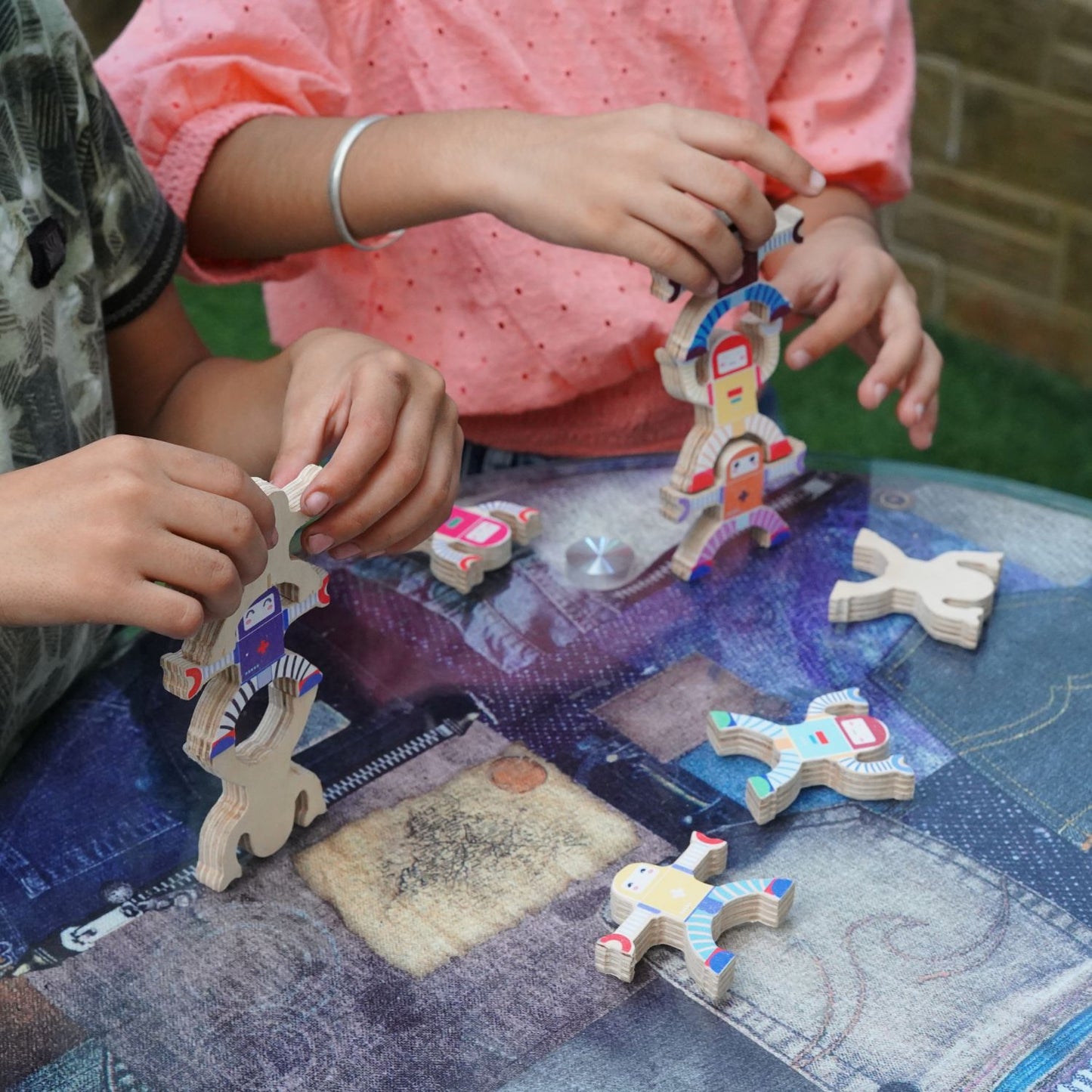 Robot Stacking Games Set of 10