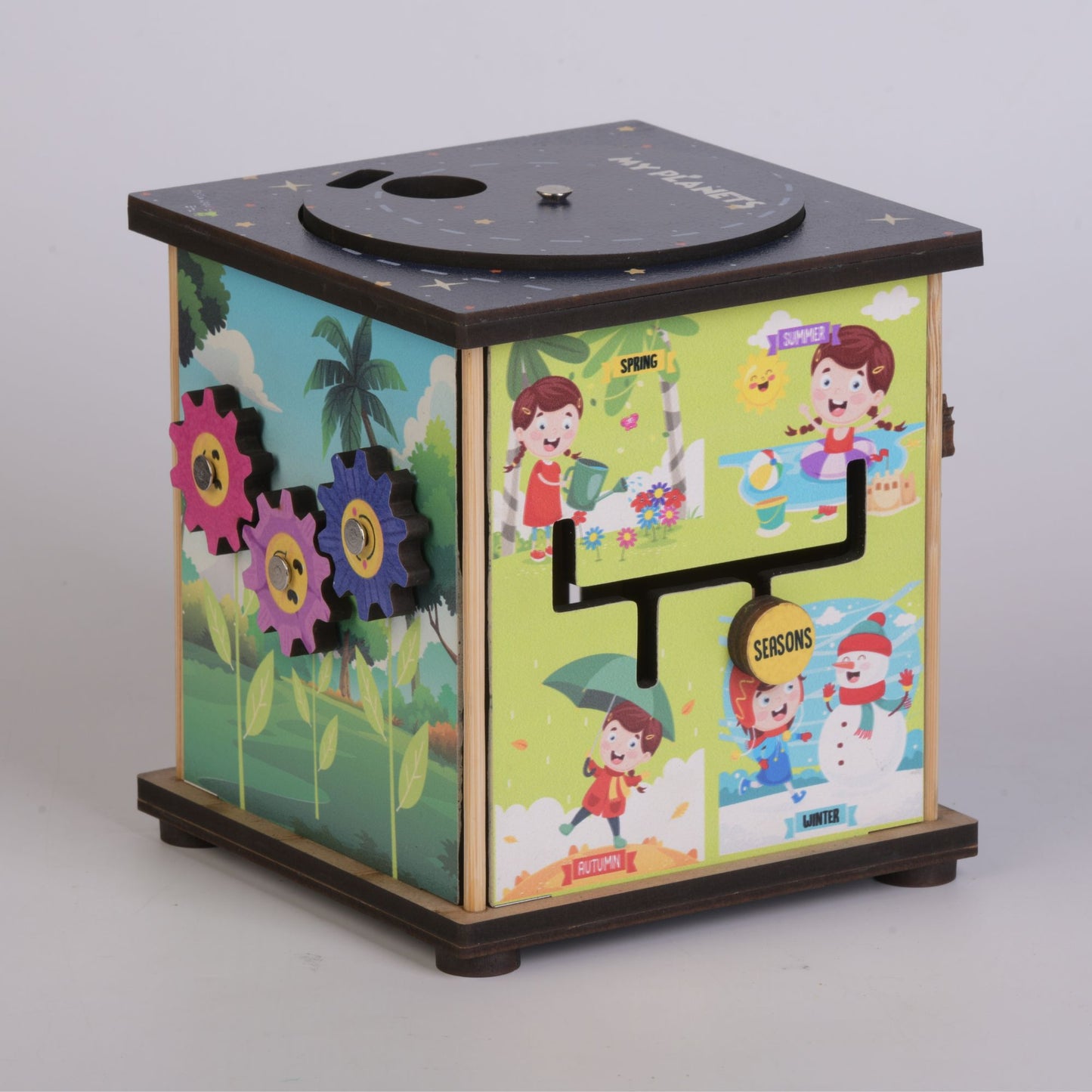 6" Galaxy Activity Busy Cube