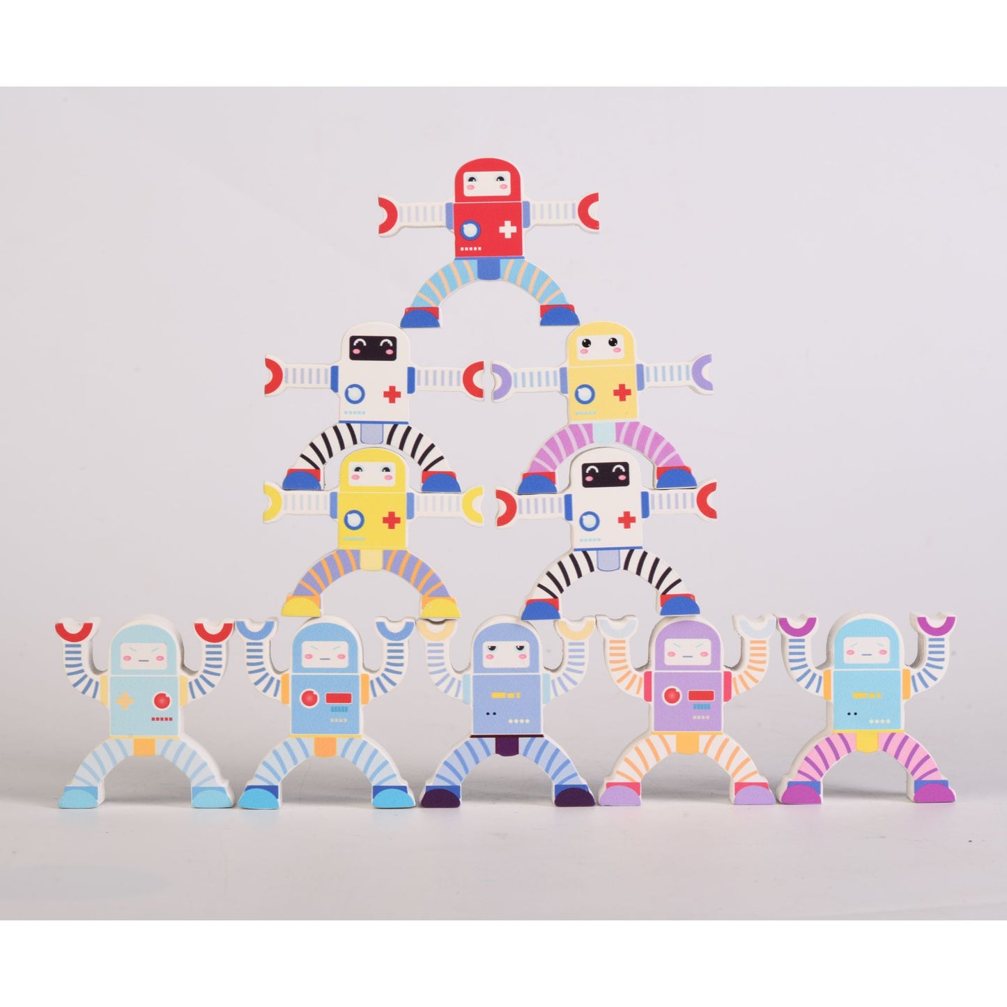 Robot Stacking Games Set of 10