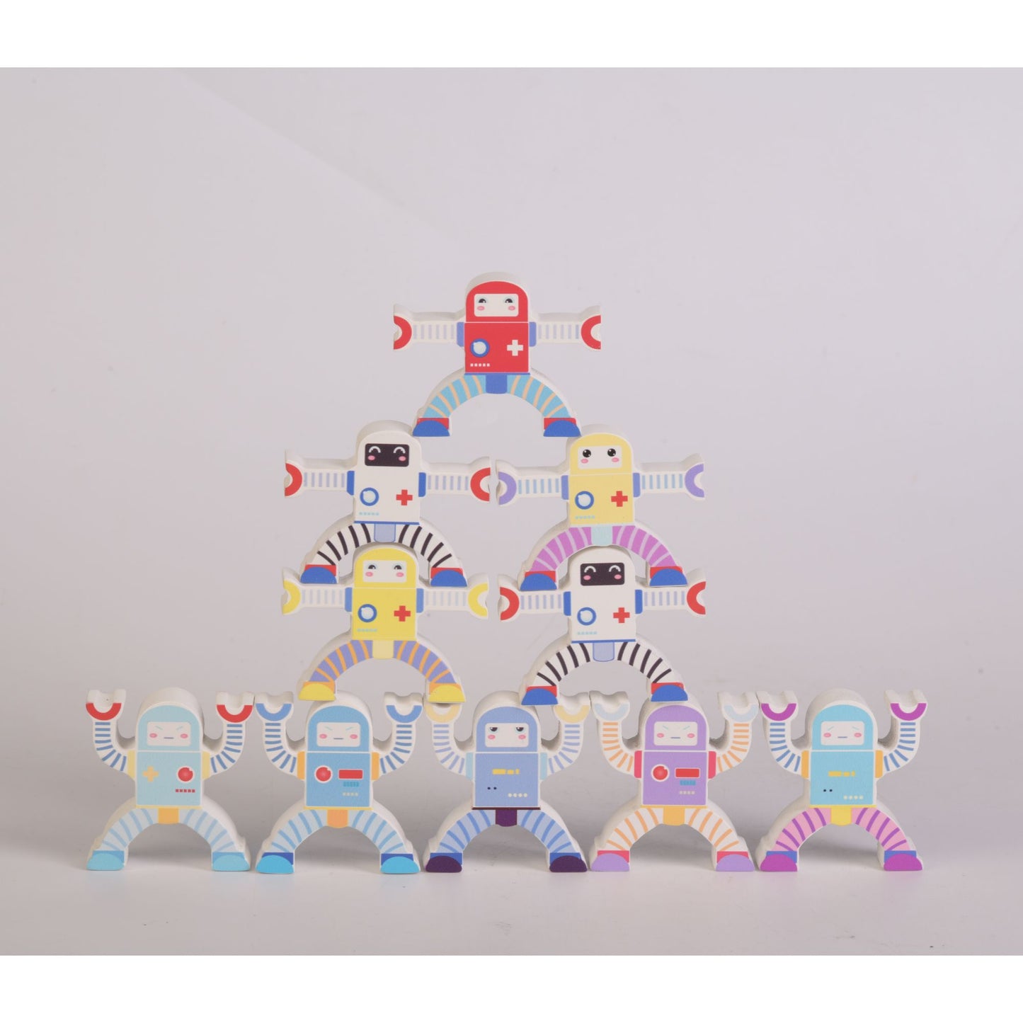 Robot Stacking Games Set of 10