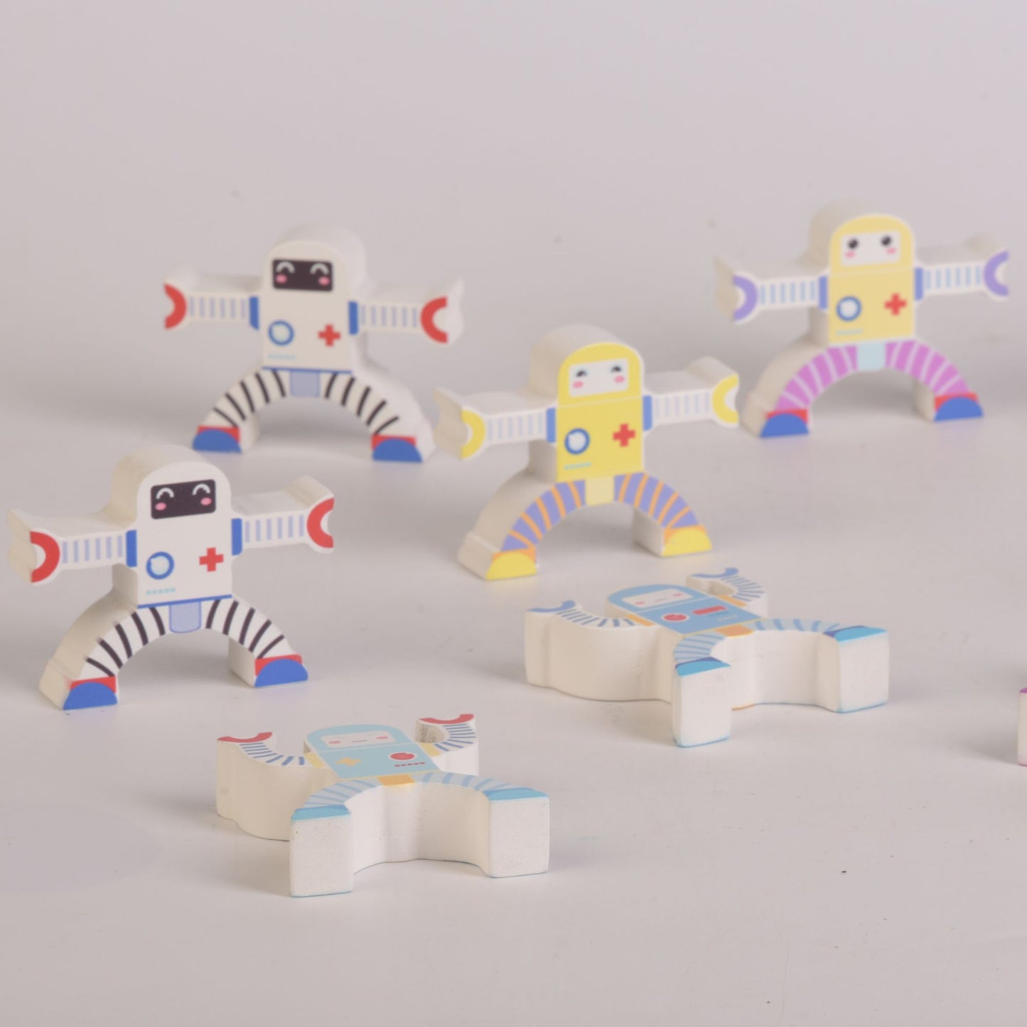 Robot Stacking Games Set of 10
