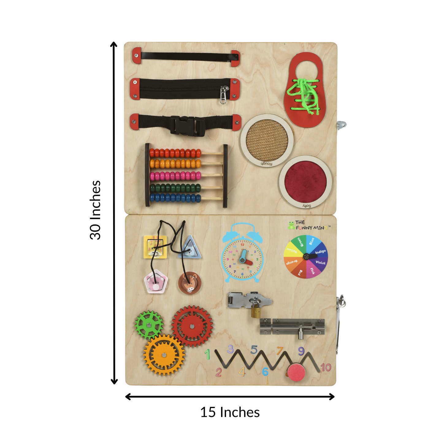 Birchwood Montessori Busy Foldable Table Top