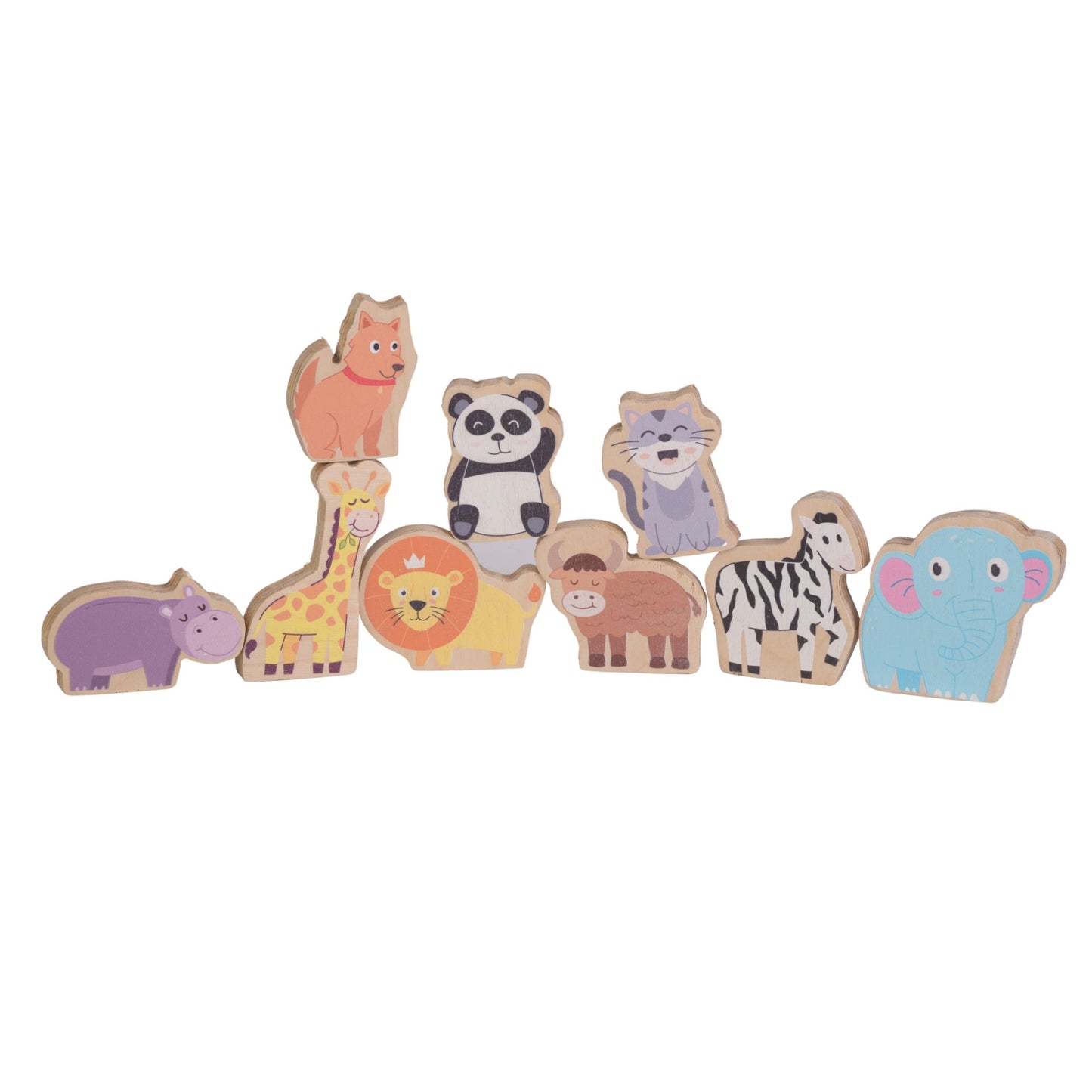 Animal Stacking Toy Set of 9