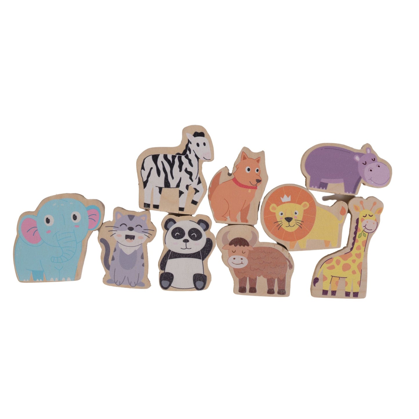 Animal Stacking Toy Set of 9