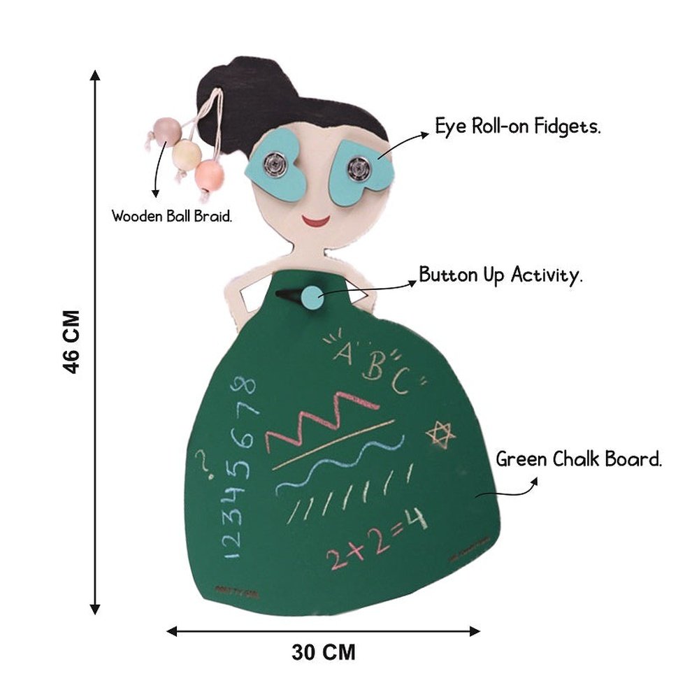 chalkboard for decoration in preschool, and creche