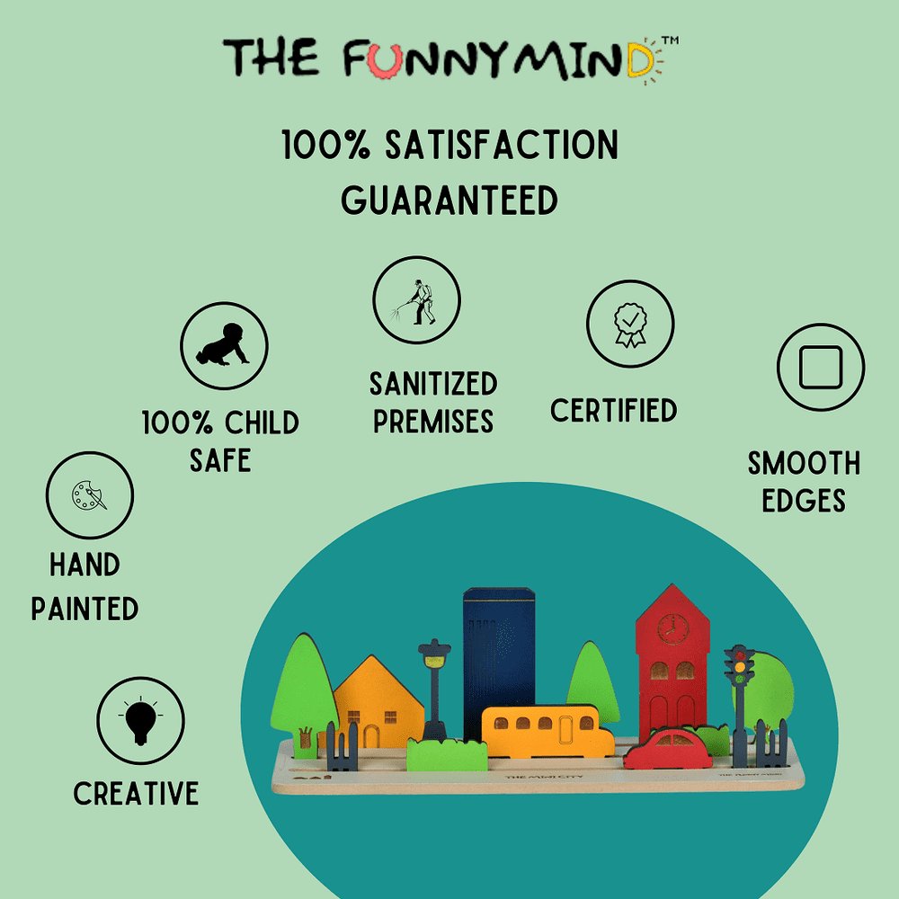 The mini city 3d theme story board