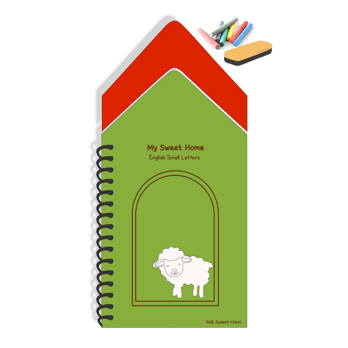 the funny mind small letters english writing practice chalk book