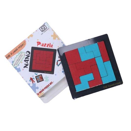nano wooden puzzle for brain stroming