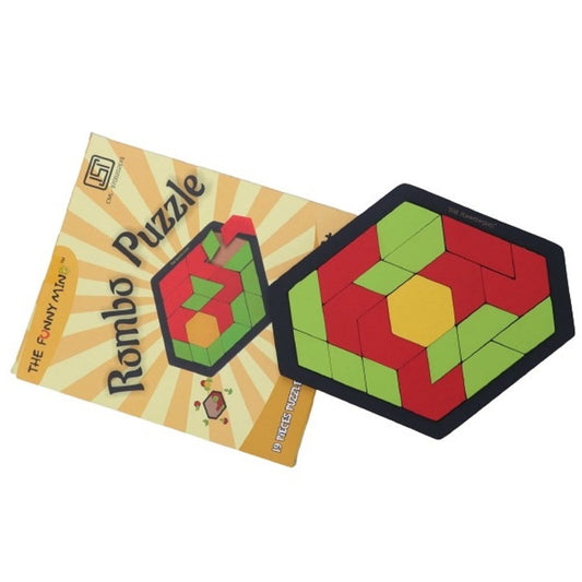 Rombo 3D Wooden Puzzle For Kids and adults