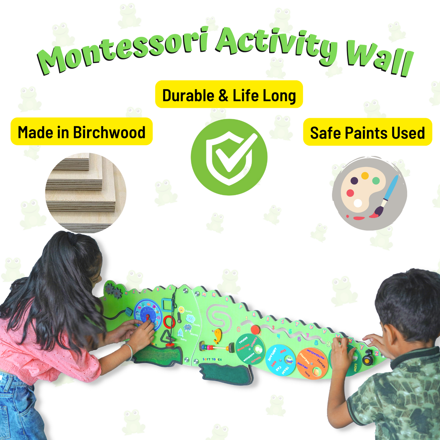 Crocky Busy Board Wall Panel
