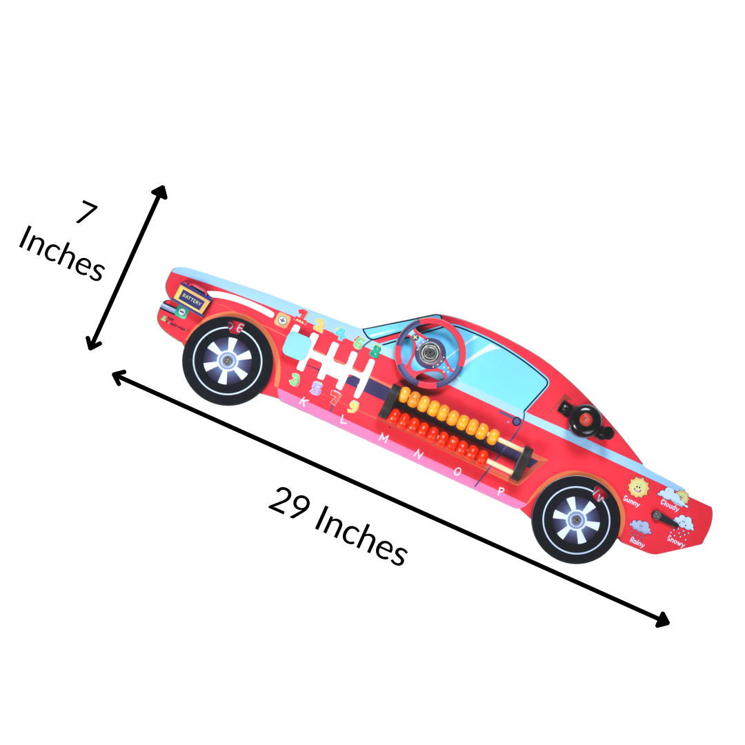 Racing Car Busy Board