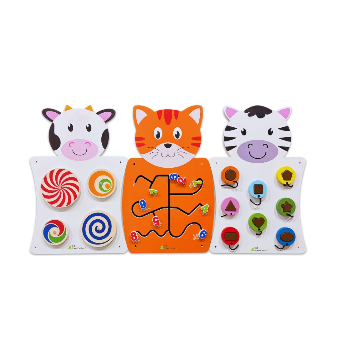 Activity Wall Panels (Set of 3)