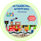 Talking Train, 2 Different Activity Coach, Height Measure Signal, and Alphabets Track