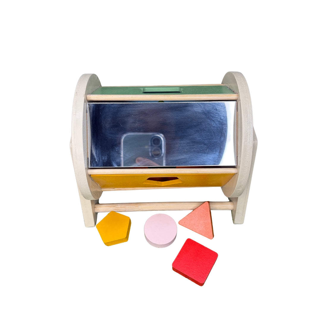 Wooden Wheel Spinner Drum