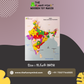 India States & Union Territories Wooden Knob Puzzle