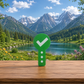Yes/No Hand Holding Score Board Paddles