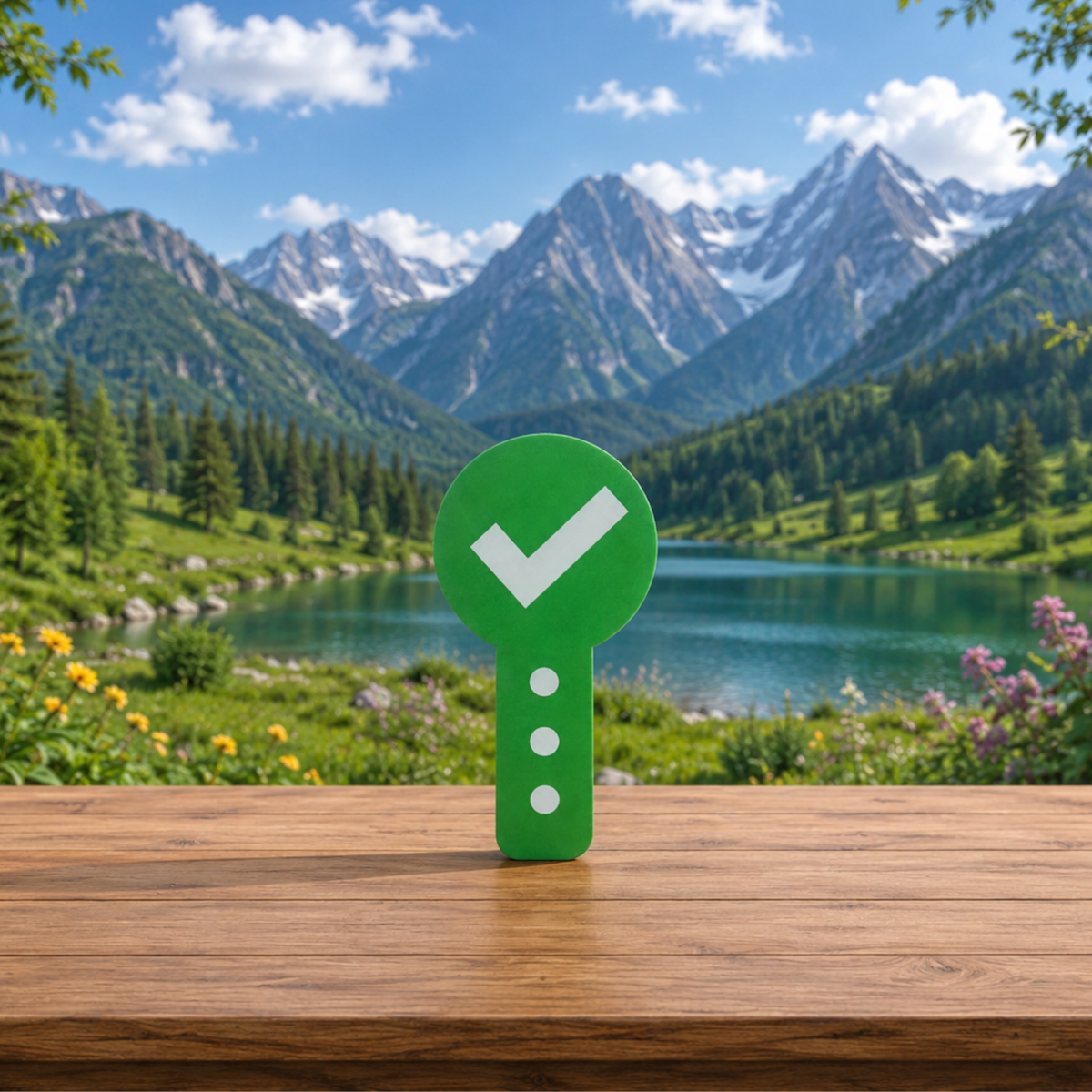 Yes/No Hand Holding Score Board Paddles