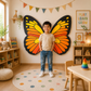 Monarch Butterfly Selfie Wings Wall Decal