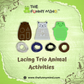 Wooden Lacing Toys (Set of 3)