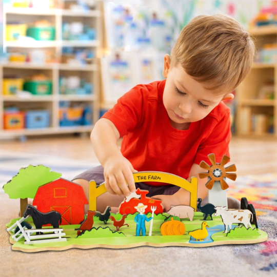 The Farm 22 Pieces 3D Theme Story Board