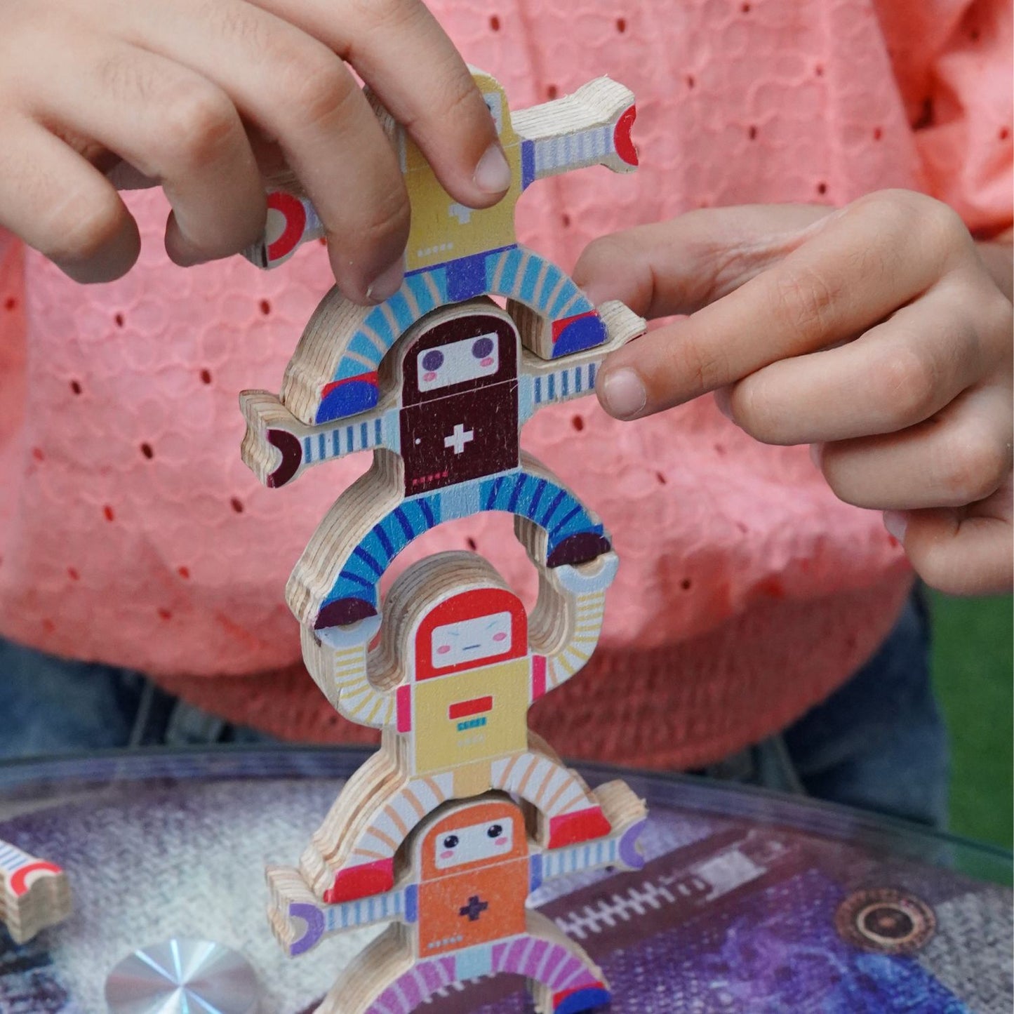 Robot Stacking Games Set of 10