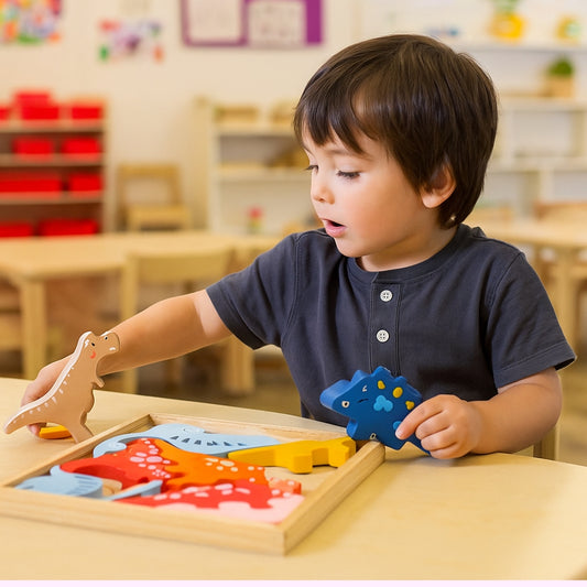 Dinosaur Stacking Tray