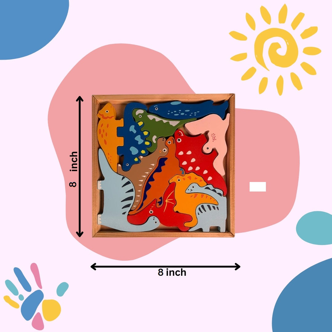 Dinosaur Stacking Tray