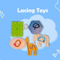Wooden Lacing Toys (Set of 5)