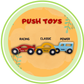 Wooden Push Vehicle Toys