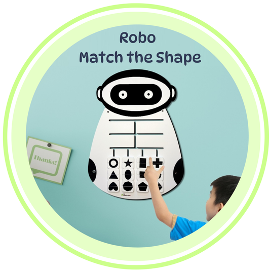 Robo Match the Shape Wall Panel