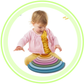 Set of 9 Halfmoon Rainbow Stacker