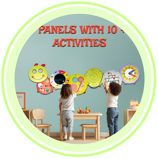 Caterpillar Activity Wall Panel