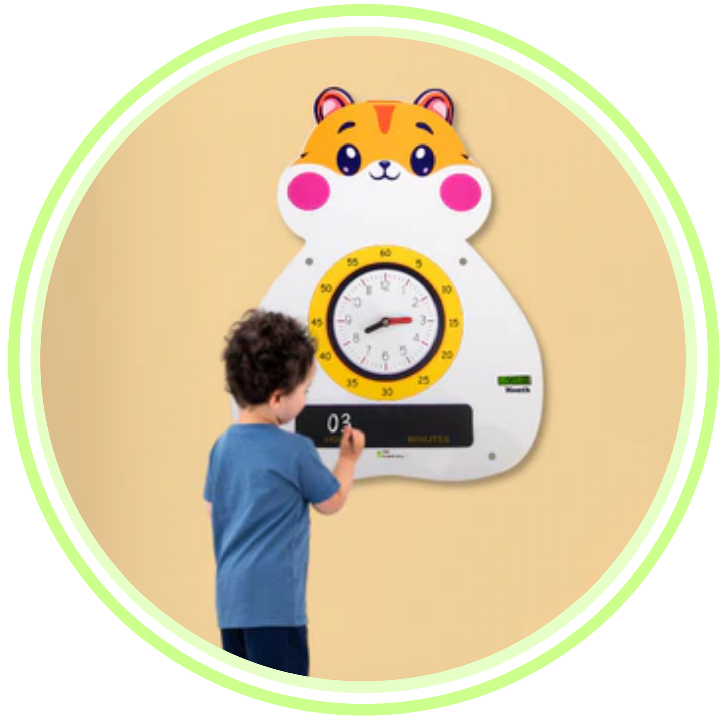 Milo Wall Calendar Montessori Activity Panel