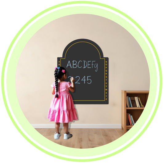 Designer Frameless Chalk Board 23x18 inch